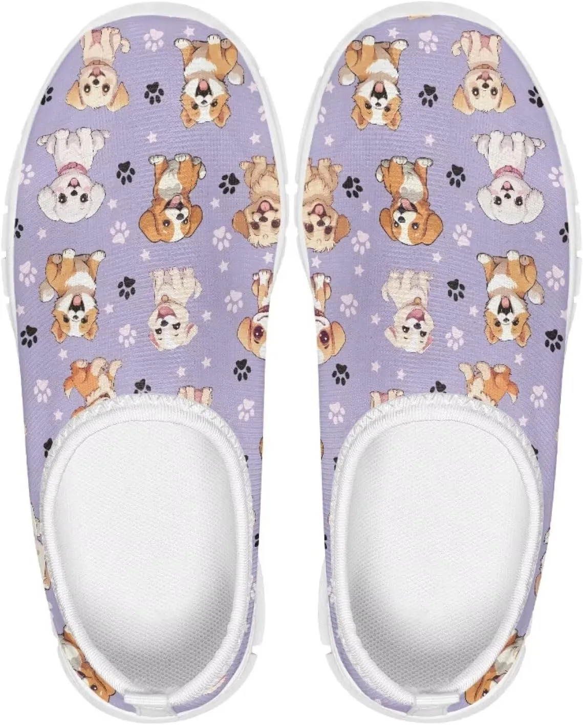 Doojoayie Novelty Girls Slip On Sneakers Soft Flexible Running Shoes Unisex Kid
