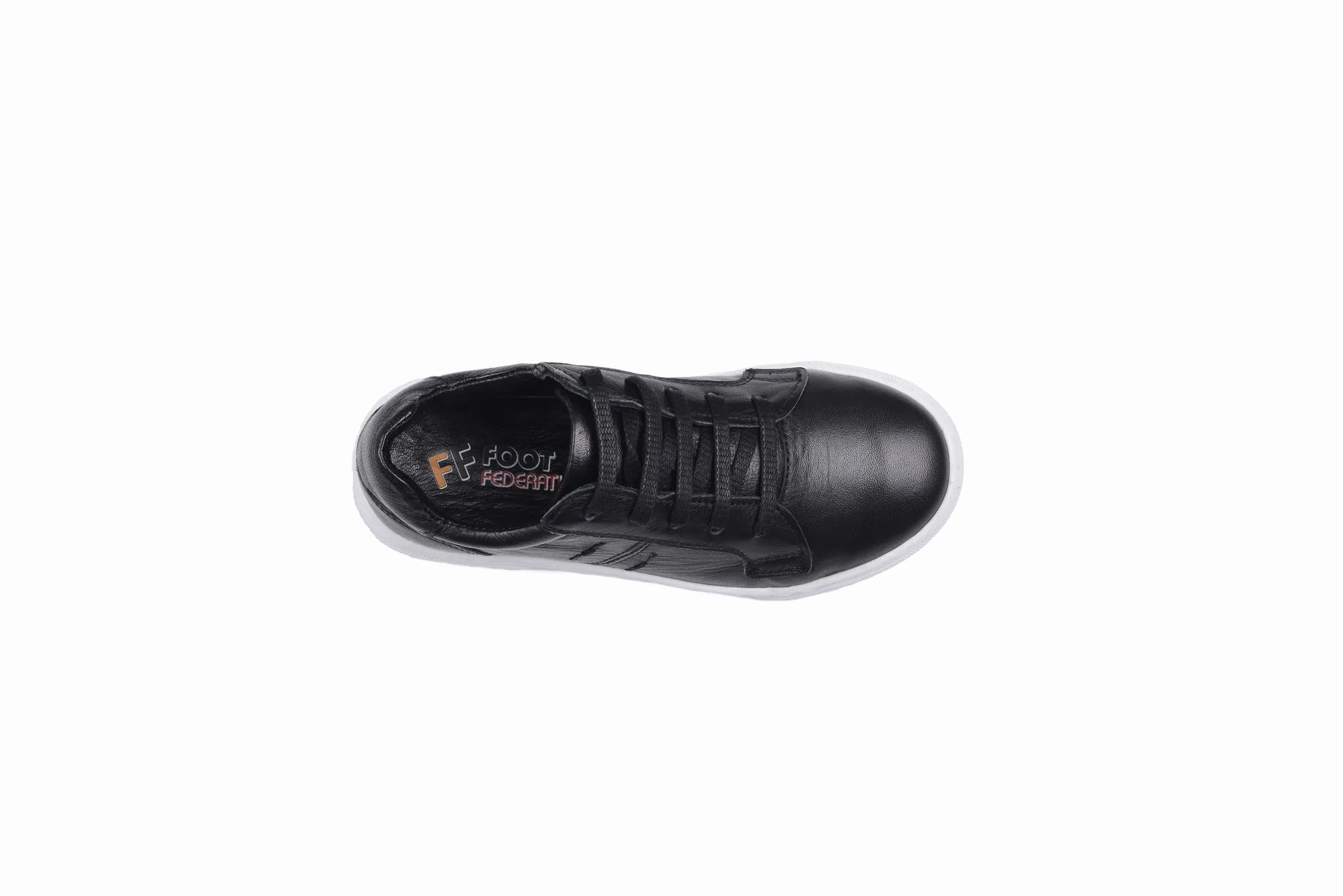 FOOT FEDERATION FAMILY DERBY KIDS' SNEAKER BLACK