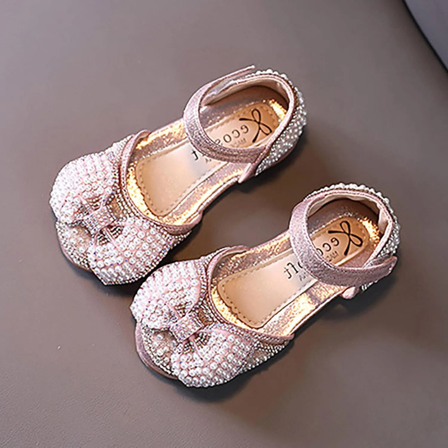 Girls Sandals Fashion Spring And Summer Children Dance Shoes Girls Dress Performance Princess Shoes Flat Sandals Shoes