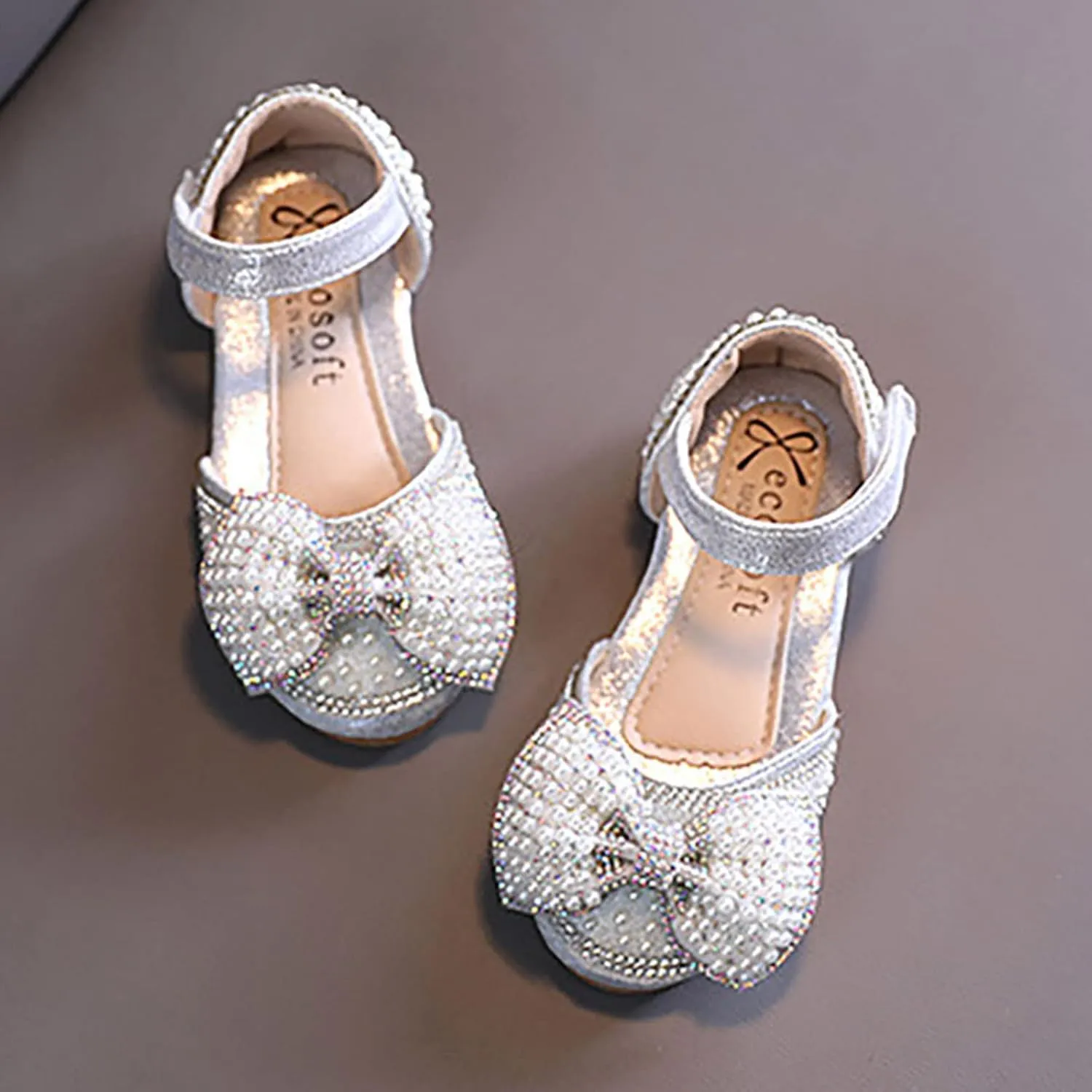Girls Sandals Fashion Spring And Summer Children Dance Shoes Girls Dress Performance Princess Shoes Flat Sandals Shoes