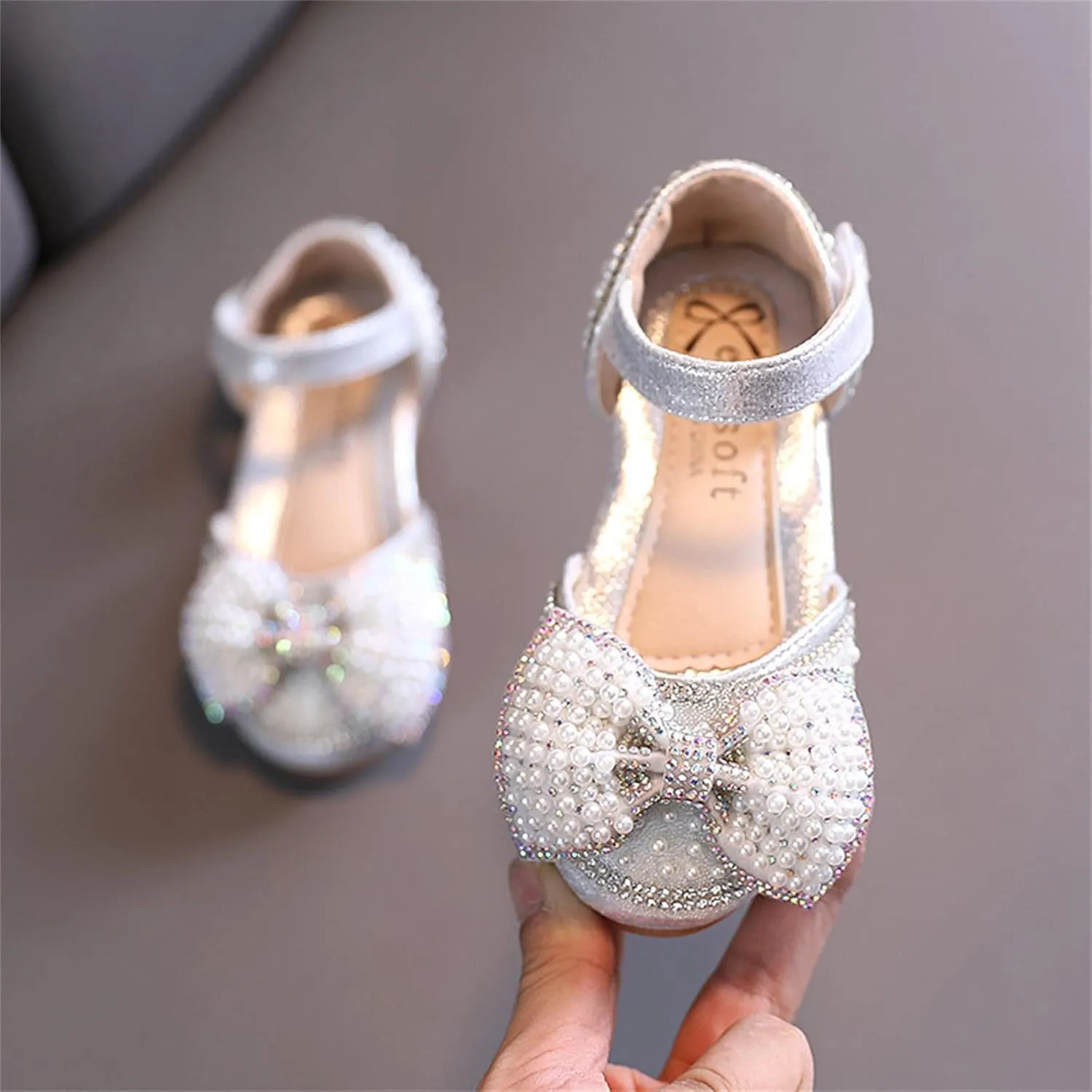 Girls Sandals Fashion Spring And Summer Children Dance Shoes Girls Dress Performance Princess Shoes Flat Sandals Shoes