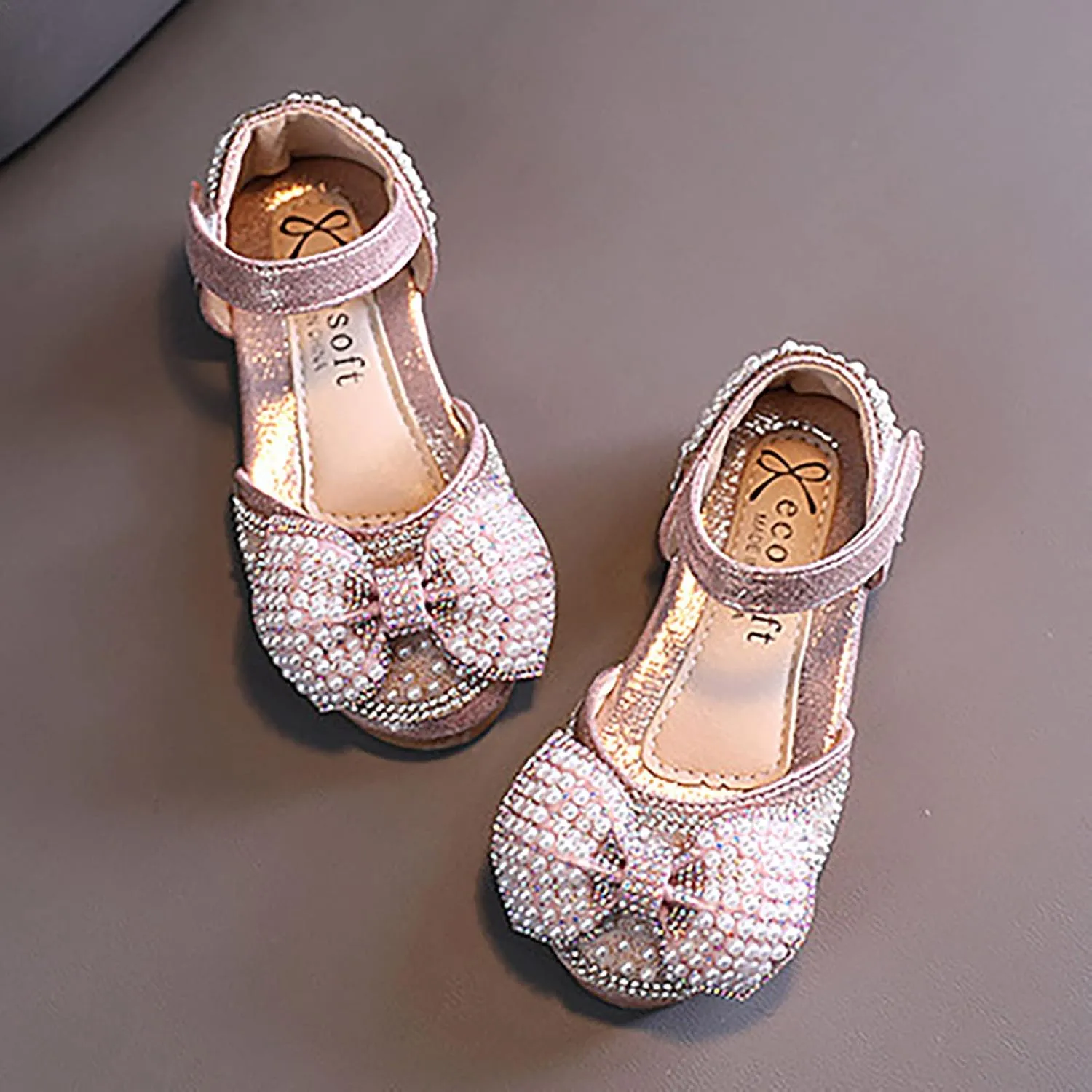 Girls Sandals Fashion Spring And Summer Children Dance Shoes Girls Dress Performance Princess Shoes Flat Sandals Shoes