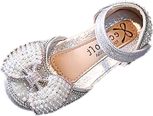 Girls Sandals Fashion Spring And Summer Children Dance Shoes Girls Dress Performance Princess Shoes Flat Sandals Shoes