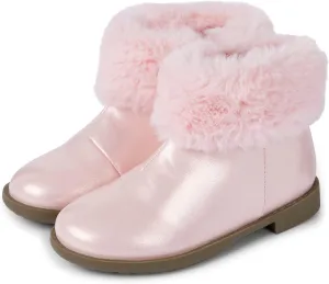 Gymboree Girl's and Toddler Faux Leather Booties Ankle Boot