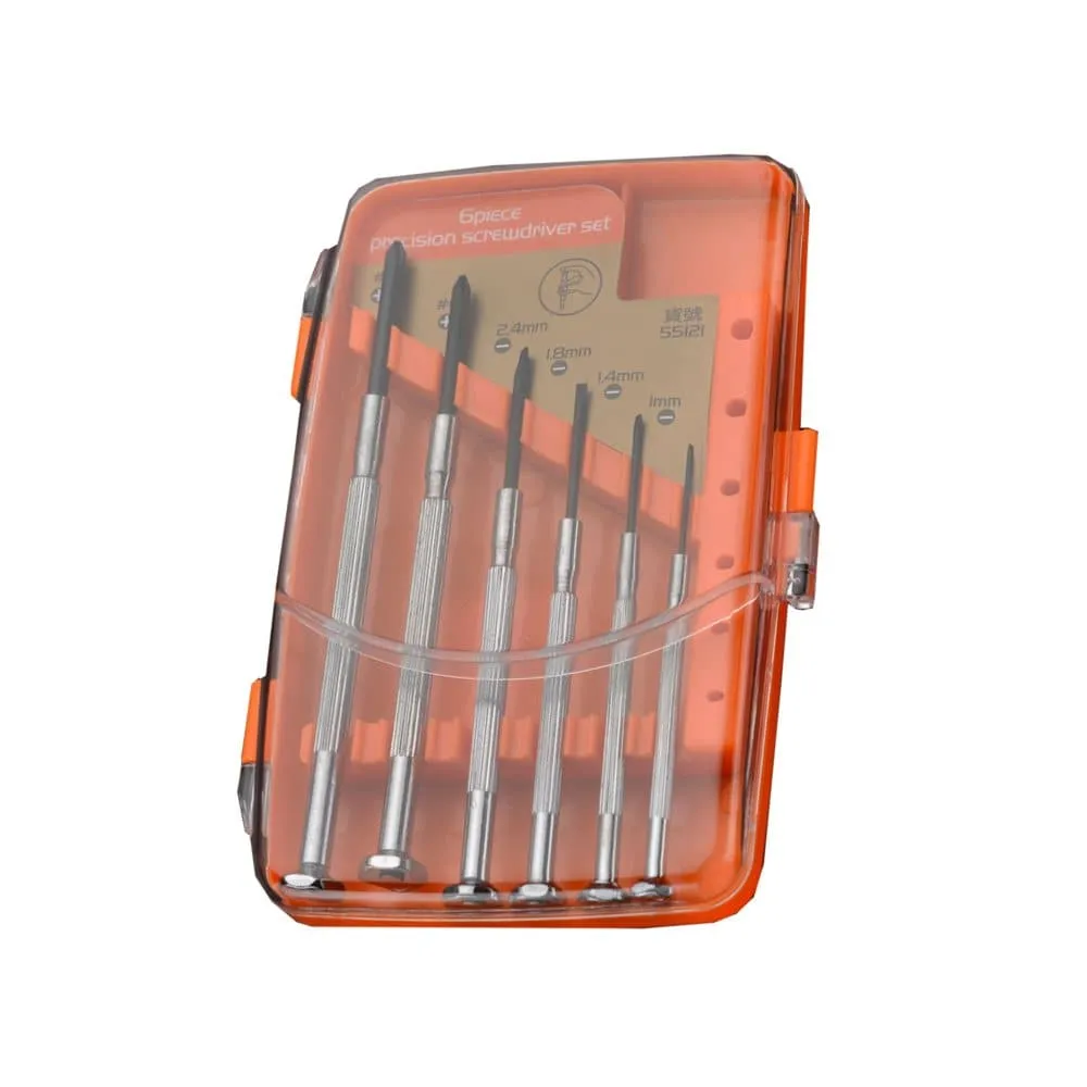 Harden 550121 6 Piece Precision Screwdriver Set