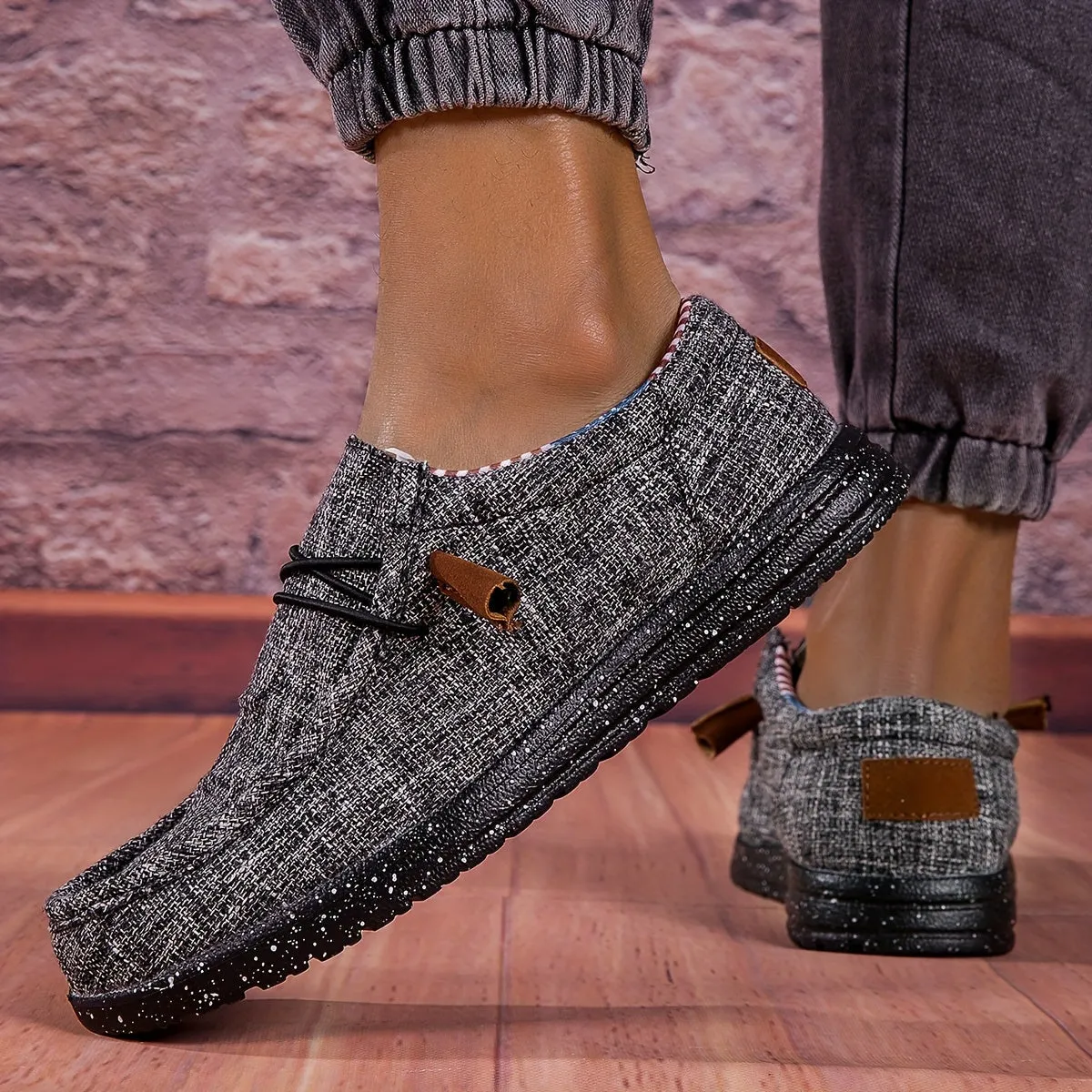 Herenslip loafers - Comfortabele en slipvaste casual schoenen met vlagontwerp