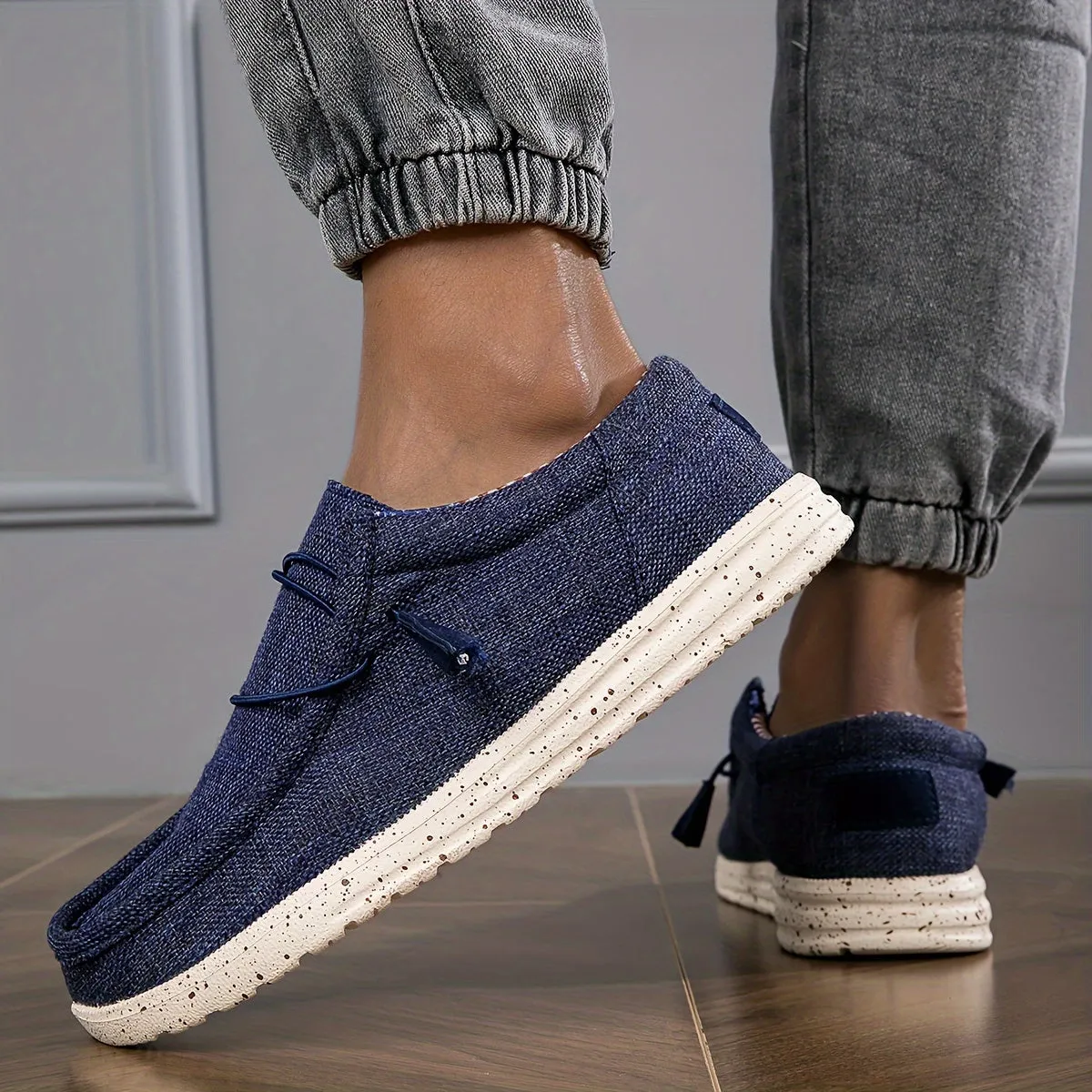 Herenslip loafers - Comfortabele en slipvaste casual schoenen met vlagontwerp
