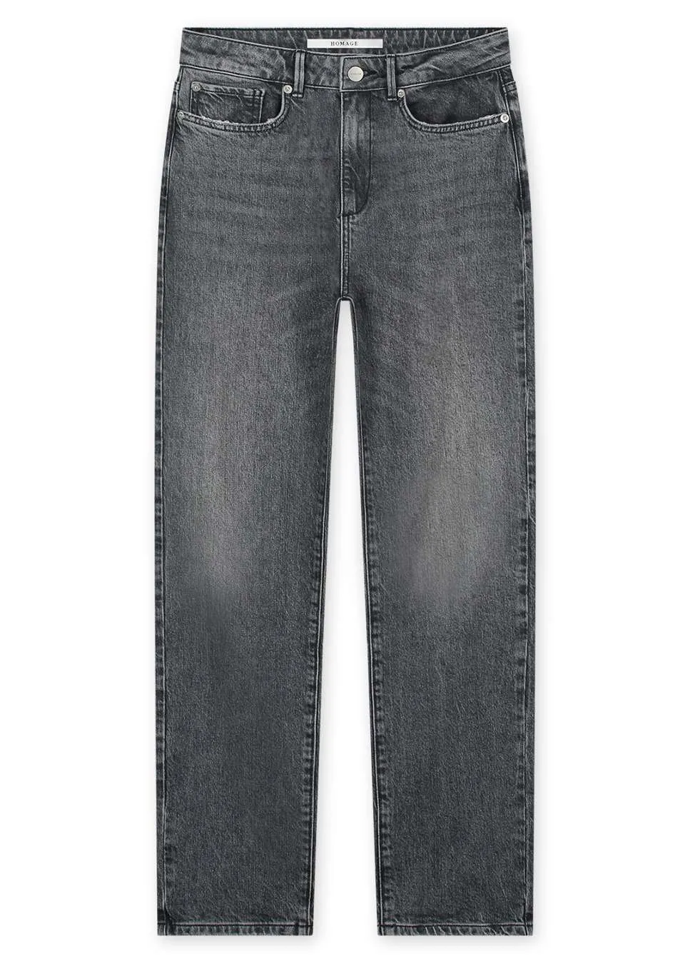 Homage Scotti jeans relaxed straight Grijs