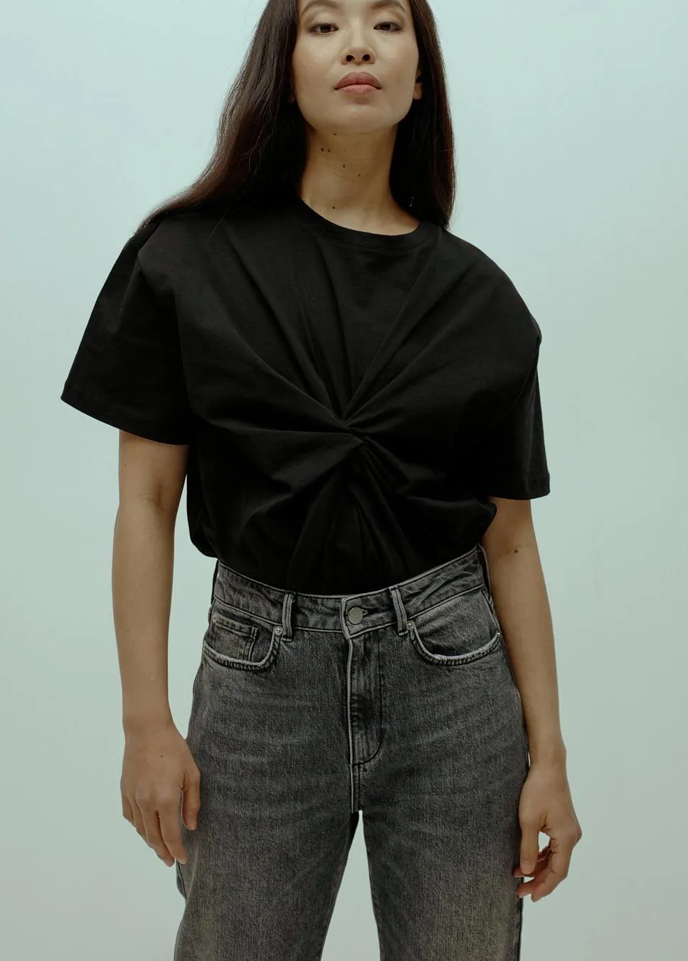 Homage Scotti jeans relaxed straight Grijs