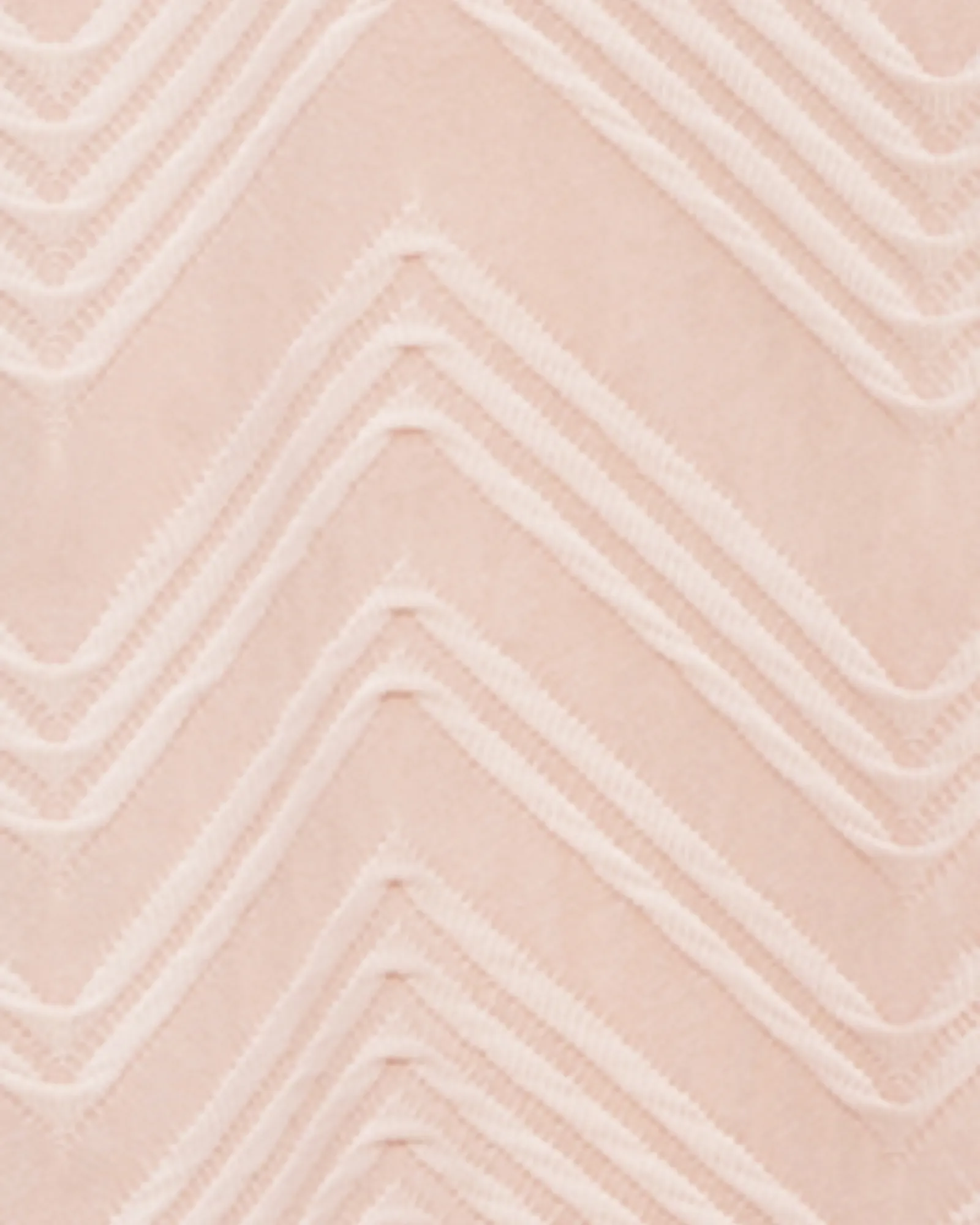 Ilse Jacquard Zig Zag Top | Pink