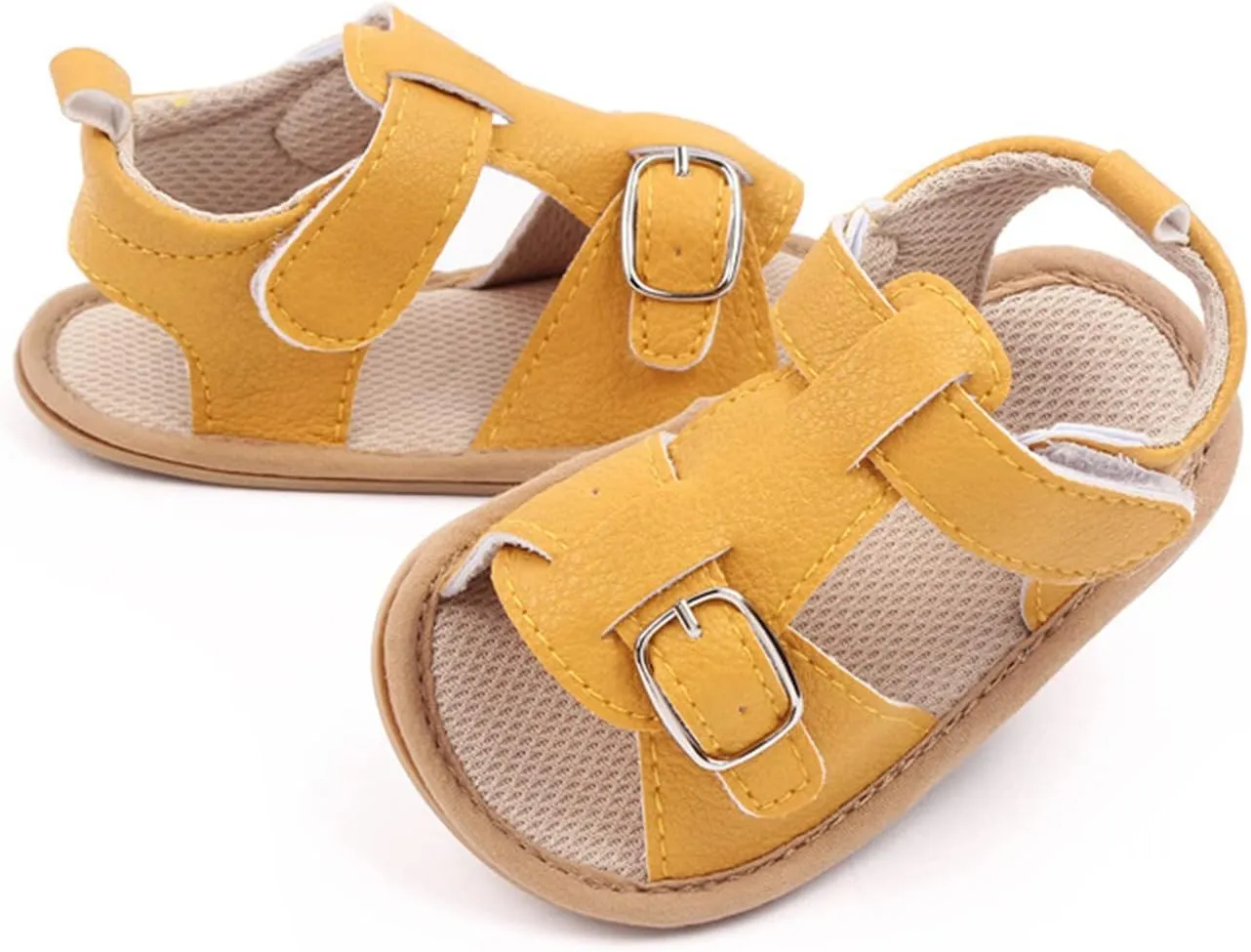 Infant Baby Girl Boy Sandals Open Toe Lightweight Soft Outdoor Casual Beach Shoes Baby First Walking Girl Shoes