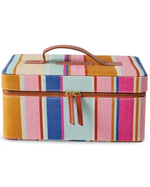 Jaipur Stripe Toiletry Case - Kip & Co.