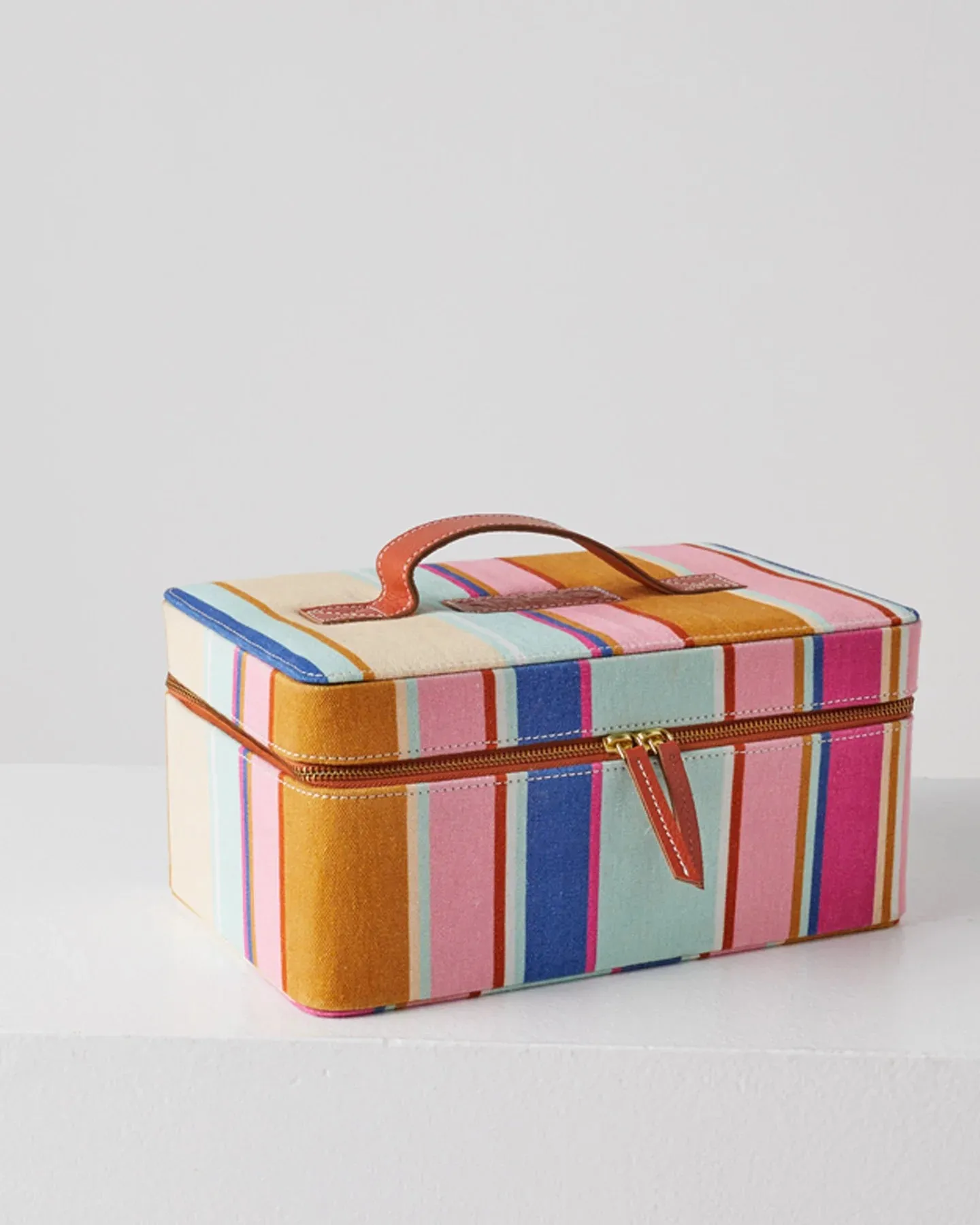 Jaipur Stripe Toiletry Case - Kip & Co.