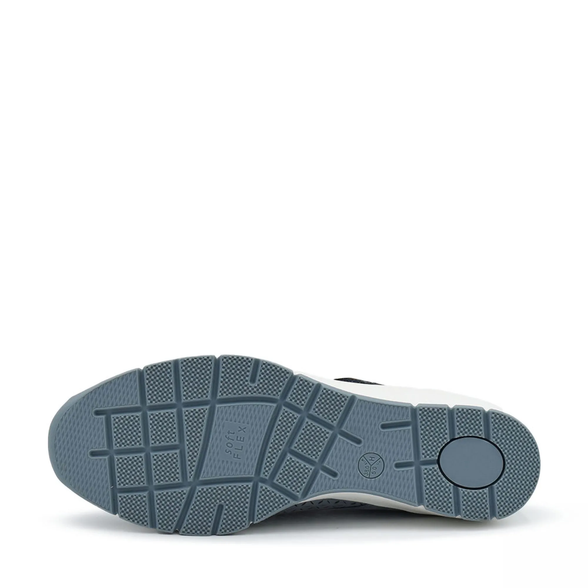 Jana 24664-42 Touch fastening Bar Shoe With Wedge Heel DENIM