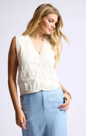 Jennie Checkered Vest
