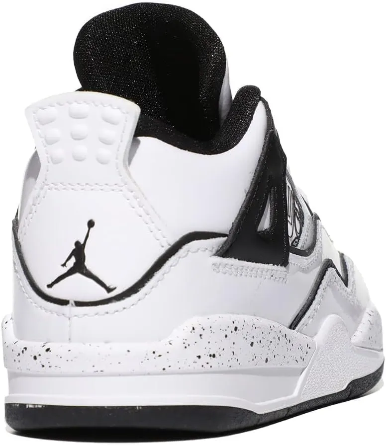 Jordan Toddler's 4 Retro SE DIY White/Black-Volt (DC4102 100)
