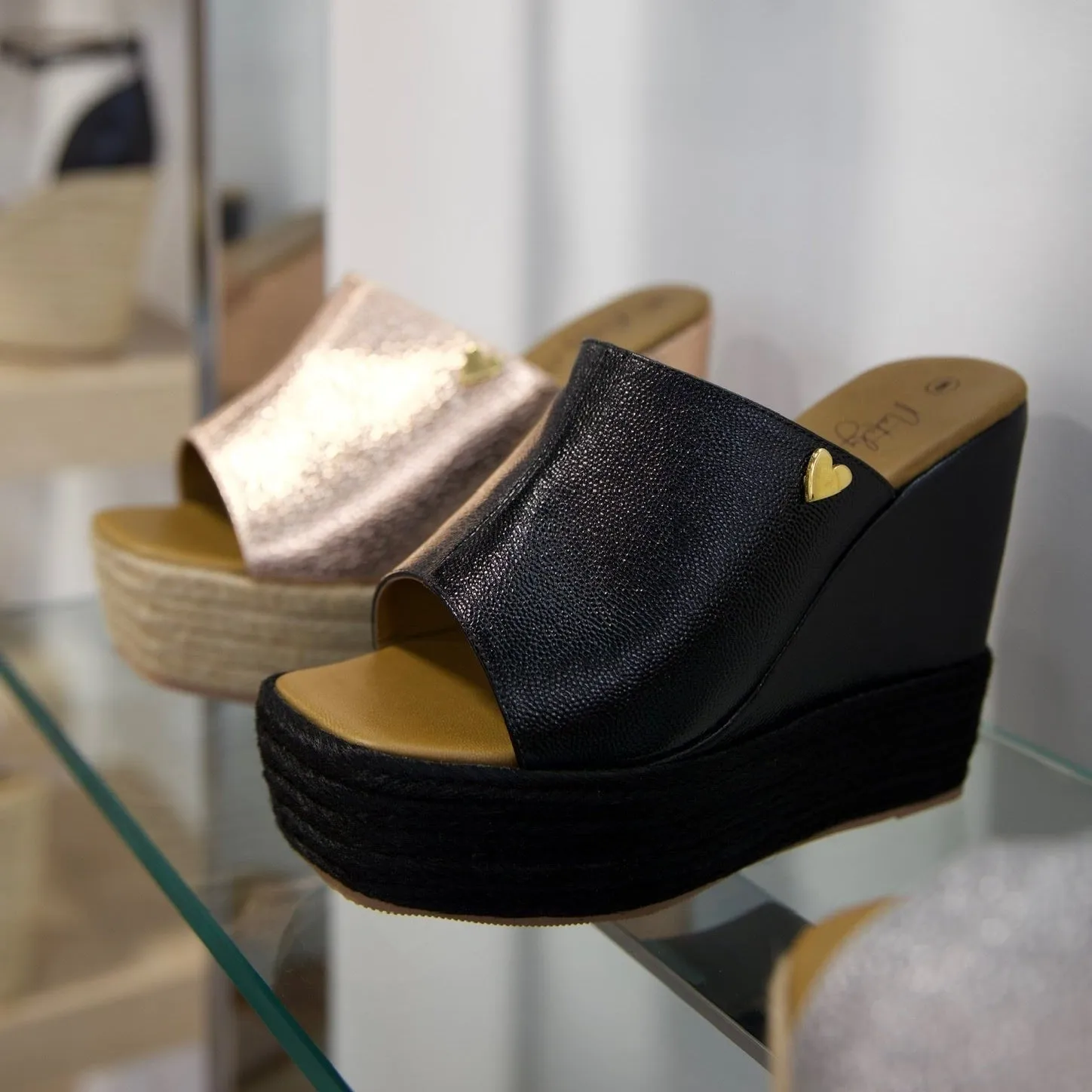 Katya Sandals Black - Leather