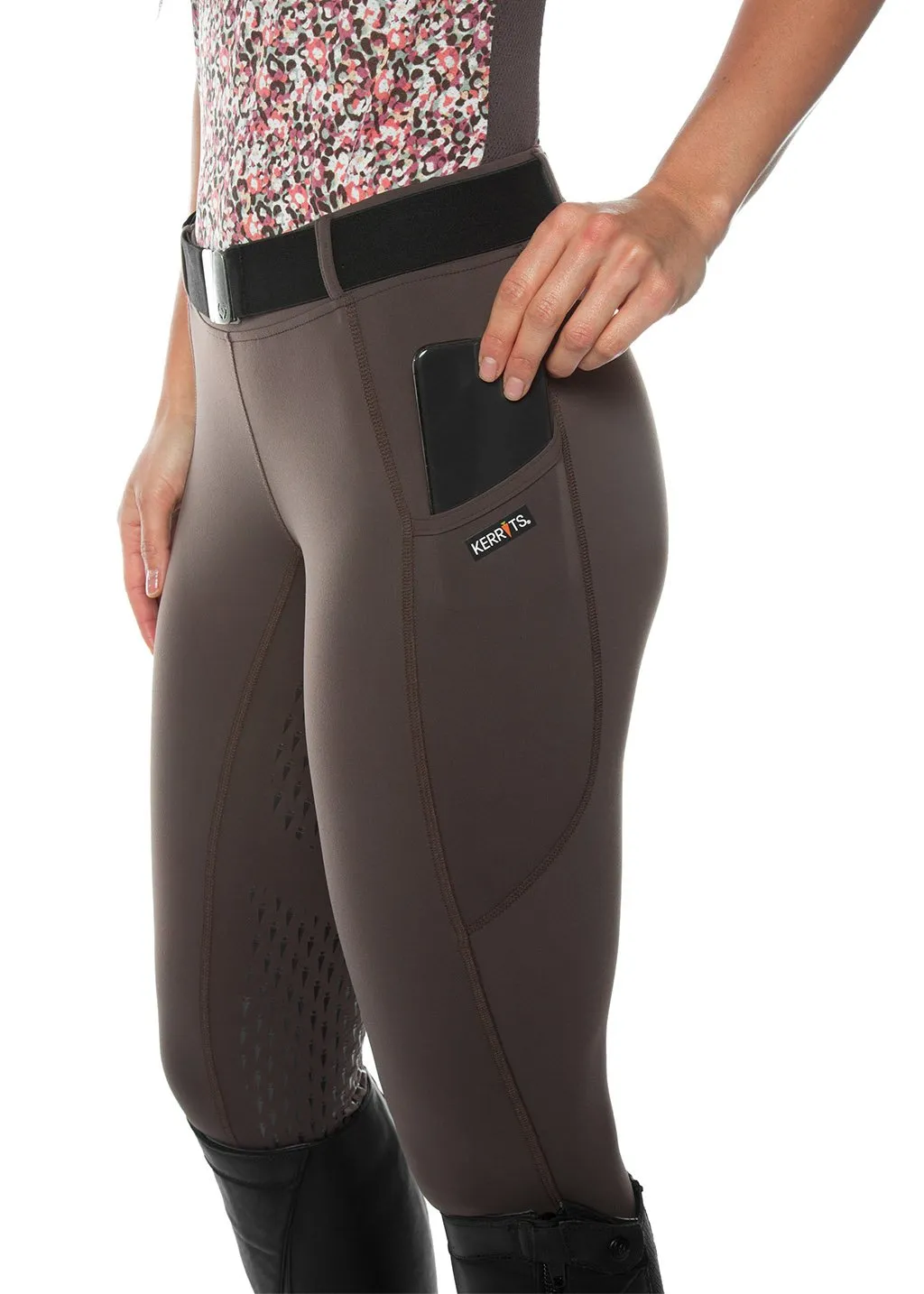 Kerrits Ice Fill Tech Tights Walnut