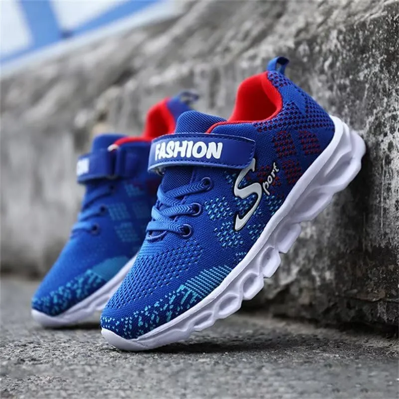 Kid Boy Fashion Casual Sport Shoes for Outdoor Walking Running Hiking