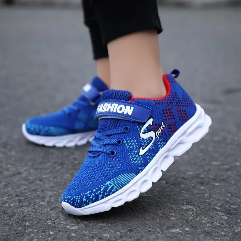 Kid Boy Fashion Casual Sport Shoes for Outdoor Walking Running Hiking