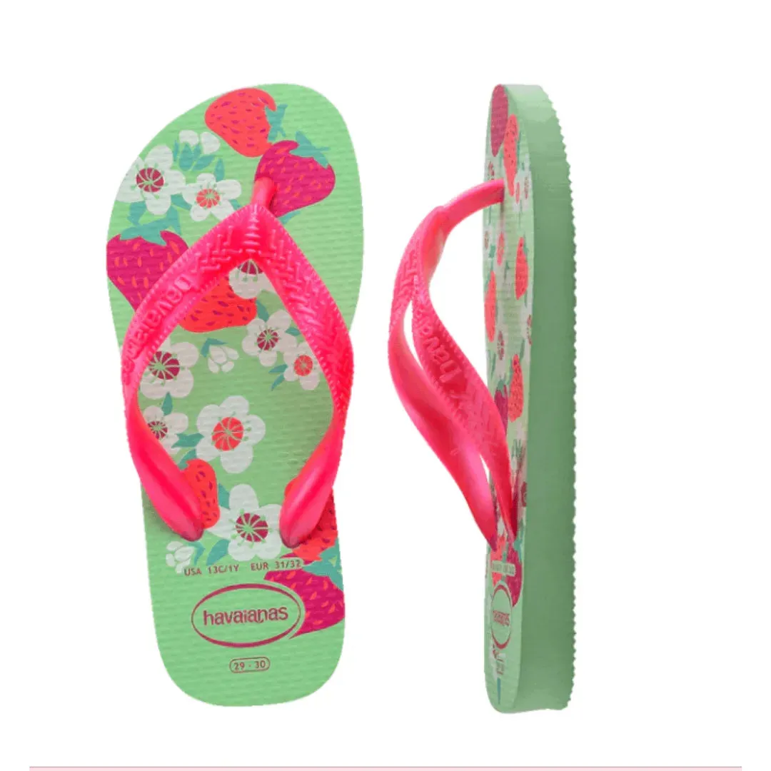 Kids Flores Thongs