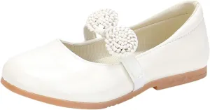 Kids Sandals Children Shoes White Leather Shoes Bowknot Girls Princess Shoes Single Shoes Performance Casual Dress Shoe