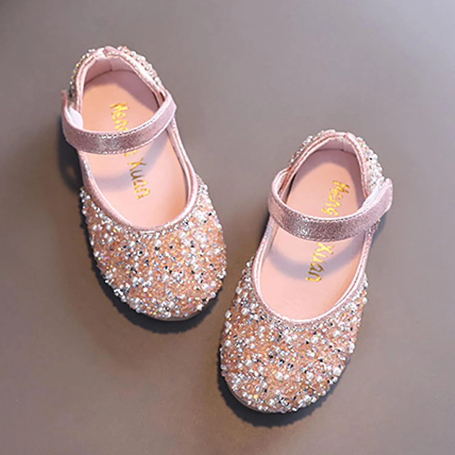 Kids Sandals Fashion Spring And Summer Children's Dance Shoes Girls Dress Show Princess Shoes Round Casual Dress Shoe