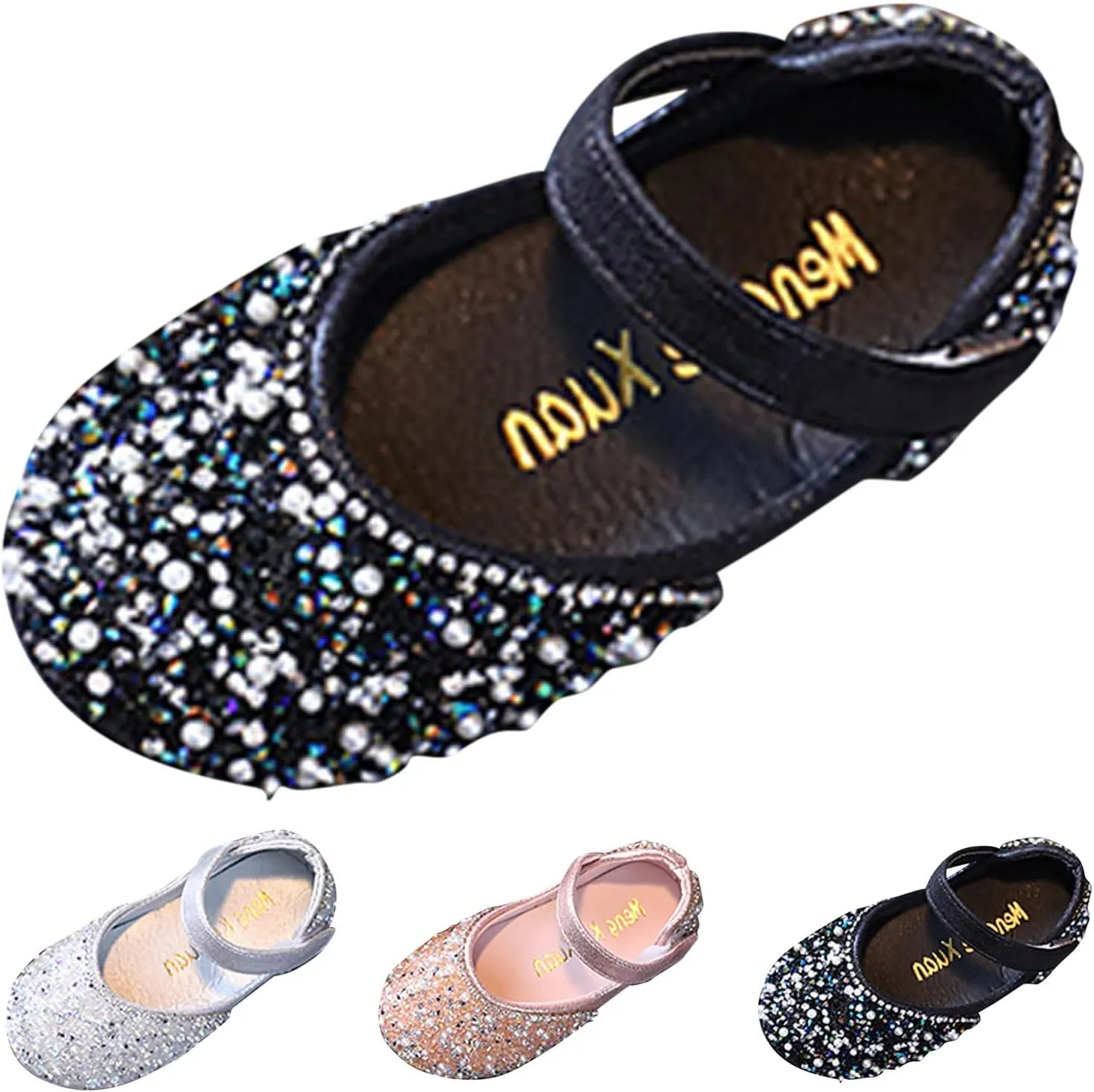 Kids Sandals Fashion Spring And Summer Children's Dance Shoes Girls Dress Show Princess Shoes Round Casual Dress Shoe