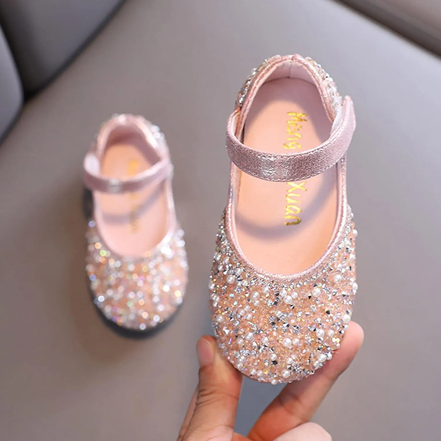 Kids Sandals Fashion Spring And Summer Children's Dance Shoes Girls Dress Show Princess Shoes Round Casual Dress Shoe