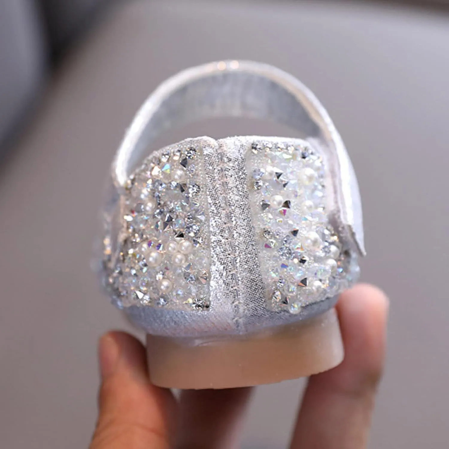 Kids Sandals Fashion Spring And Summer Children's Dance Shoes Girls Dress Show Princess Shoes Round Casual Dress Shoe
