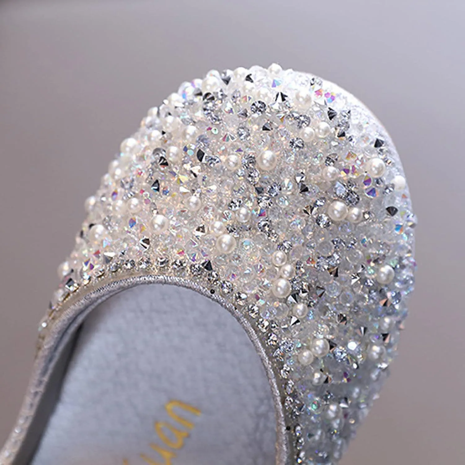Kids Sandals Fashion Spring And Summer Children's Dance Shoes Girls Dress Show Princess Shoes Round Casual Dress Shoe