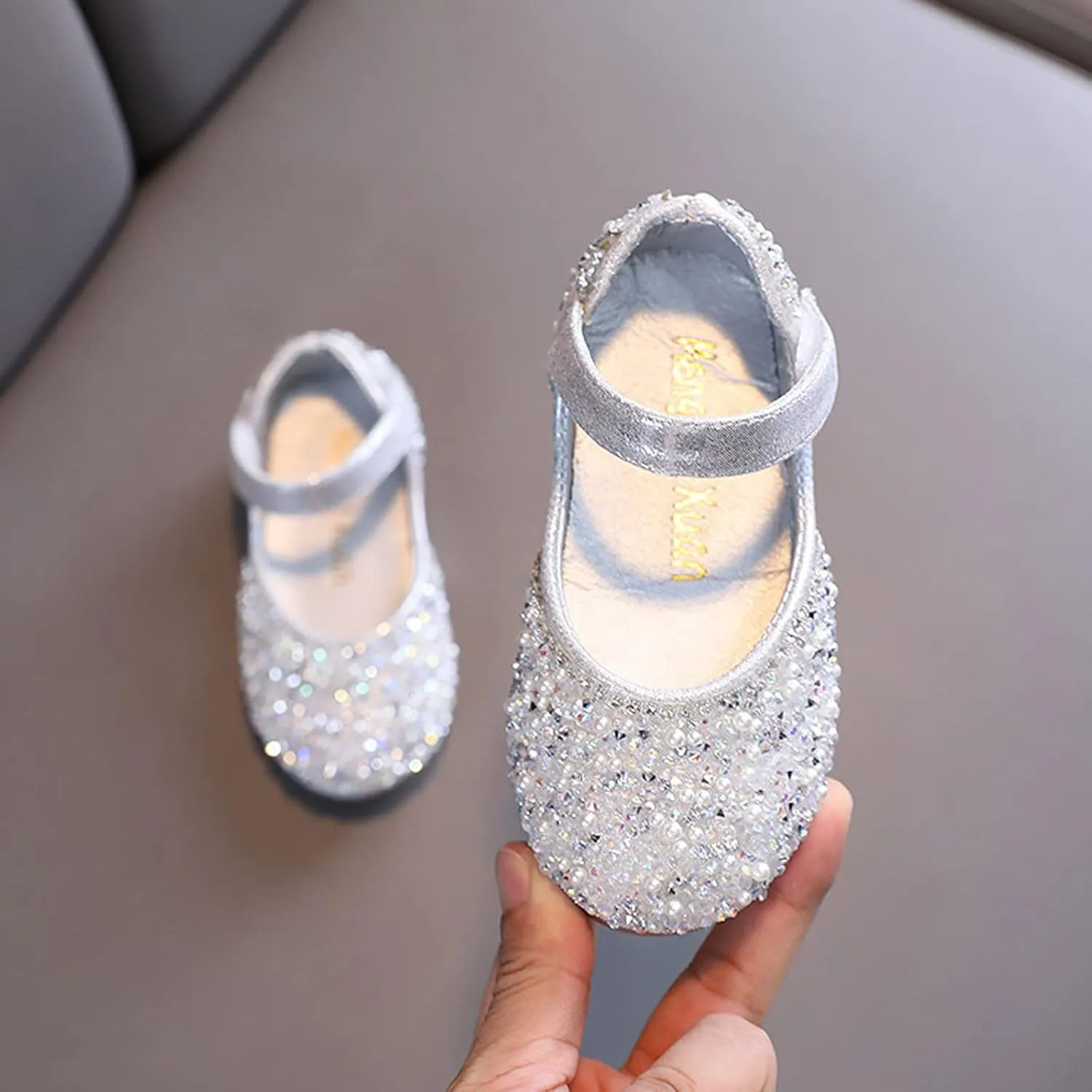 Kids Sandals Fashion Spring And Summer Children's Dance Shoes Girls Dress Show Princess Shoes Round Casual Dress Shoe