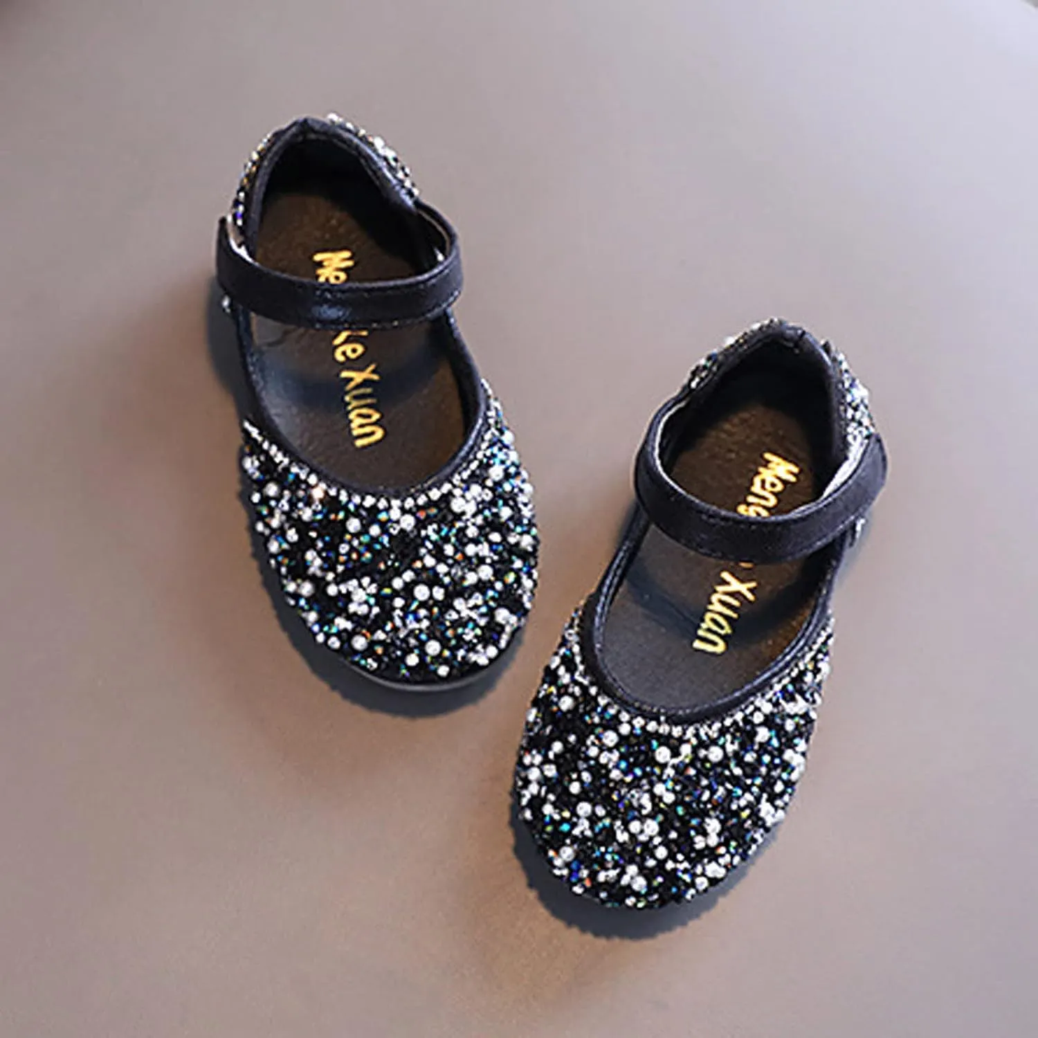Kids Sandals Fashion Spring And Summer Children's Dance Shoes Girls Dress Show Princess Shoes Round Casual Dress Shoe