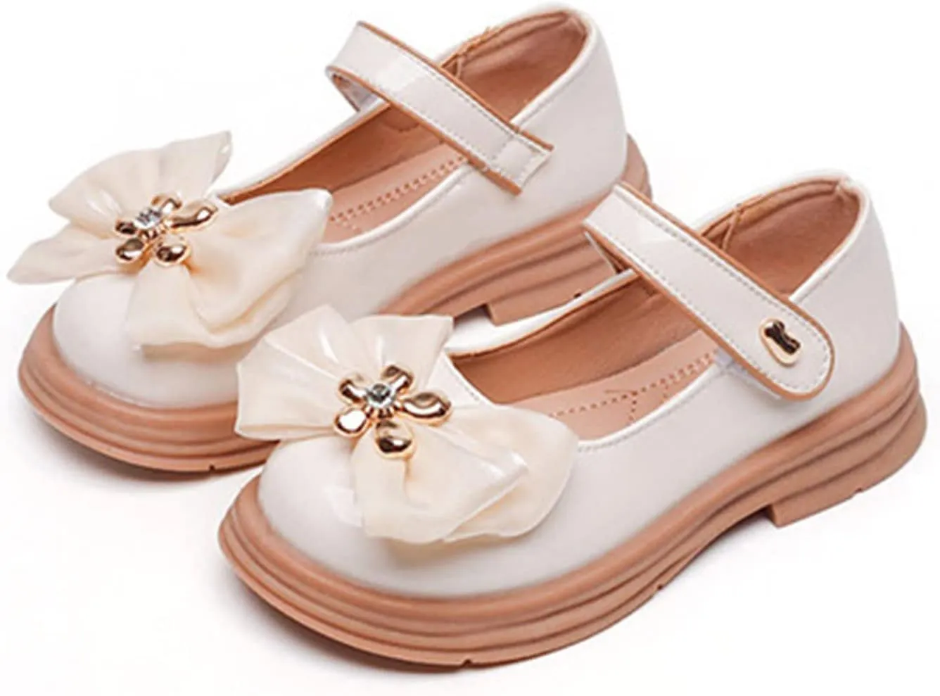 Kids Sandals Fashion Spring Summer Children Casual Shoes Girls Dress Shoes Thick Sole Round Toe Anti Slip Rubber Sole
