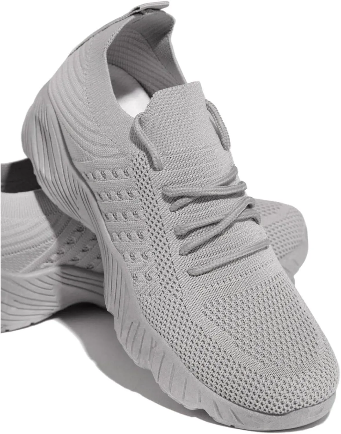 Ladmiple Tennis Shoes Womens Walking Running Comfort Light Weight Mesh Non Slip Fashion Casual Athletic Gym Slip On Sneakers