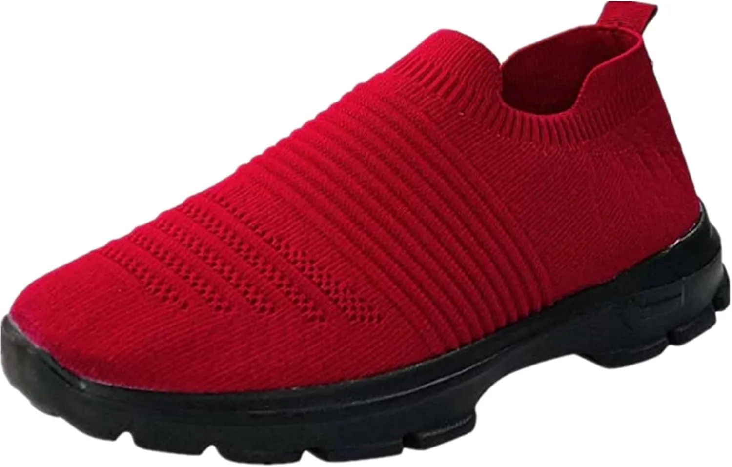 Ladmiple Walking Shoes Women Arch Support Slip On Sock Sneakers Lady Girls Mesh Loafers Fashion Casual Running Tennis Shoes