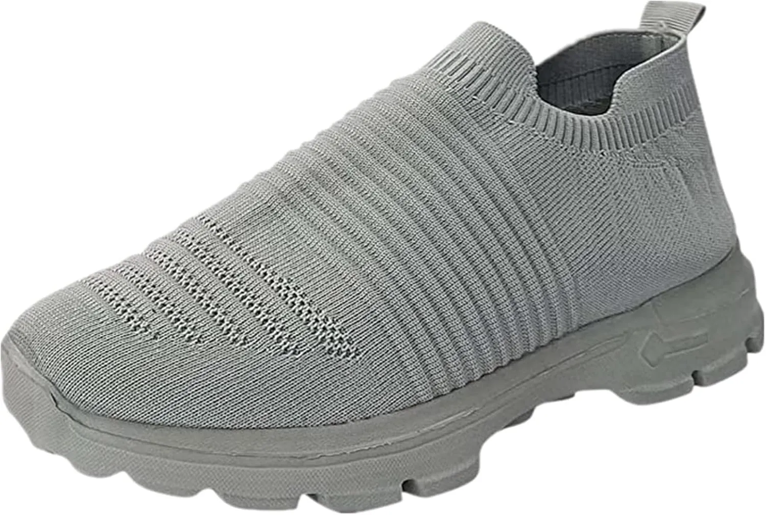 Ladmiple Walking Shoes Women Comfort Slip On Sneakers Tennis Workout Gym Shoes Non Slip Fashion Running Athletic Shoes