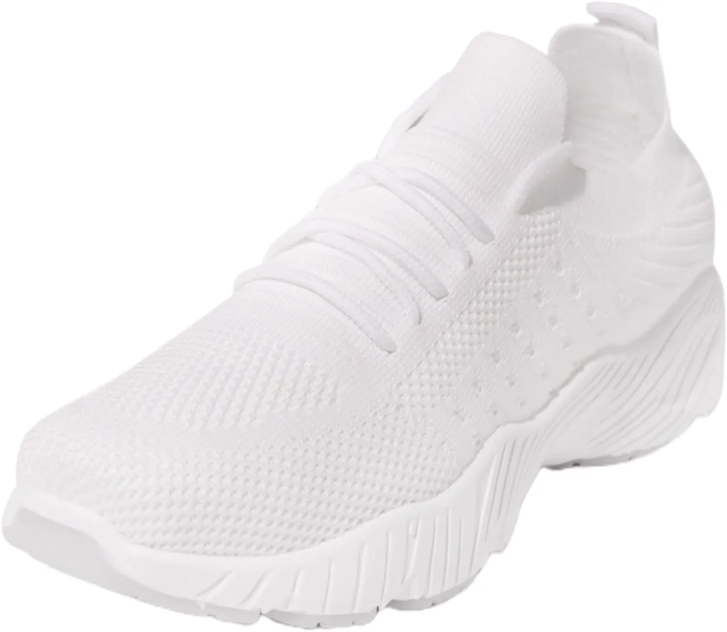 Lausiuoe Running Shoes For Women Arch Support Athletic Walking Shoes Slip On Casual Comfortable Tennis Fashion Sneakers
