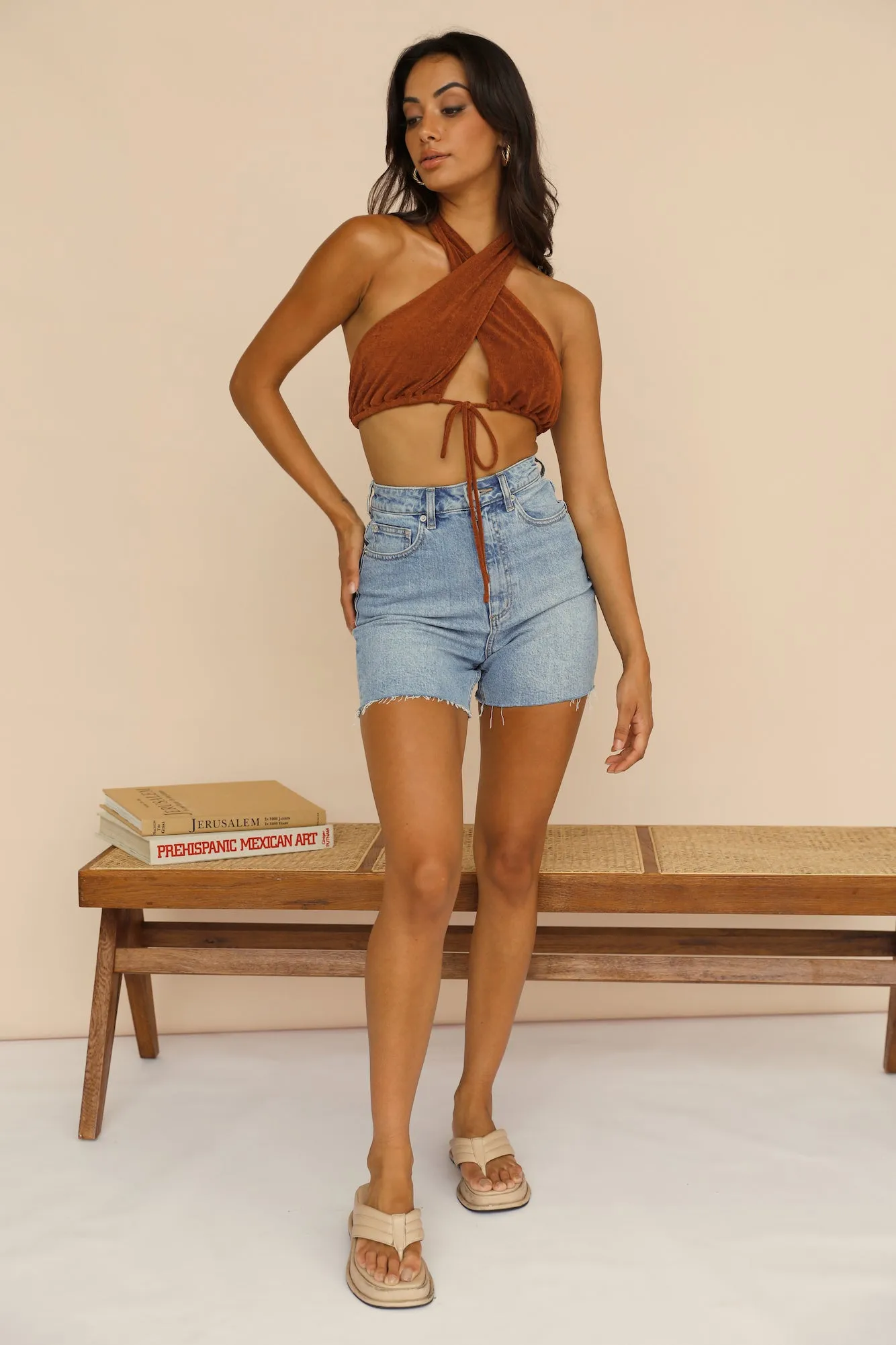 LEE High Relaxed Short Blue Expectation