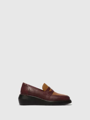 Loafers Shoes BLAR513FLY BORDEAUX/CUOIO