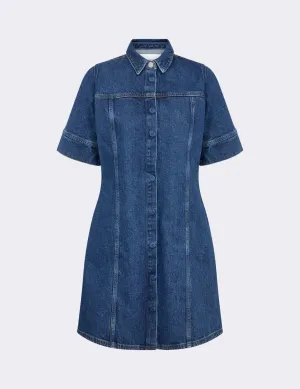 LR-KOSA 5 Dress Dark blue