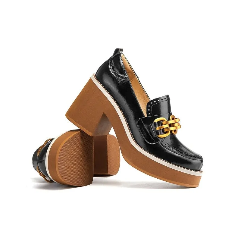 Luxalon Slip-On Pumps