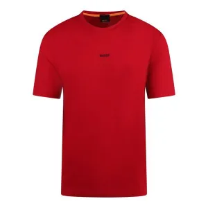 Mens BOSS Bright Red TChup S/s T-Shirt