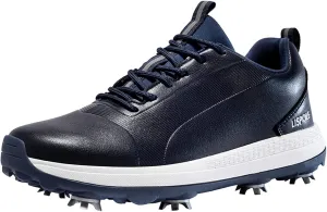 Men's Golfing Shoes Comfortable Cushioning Walking Sneaker Non-Slip Breathable Athletic Workout Golf Footwears
