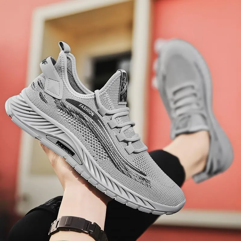 Men's Slip On Fashion Sneakers Comfortable Casual Hands Free Non Slip Workout Shoes Lightweight Breathable Running Walking Tennis Shoes