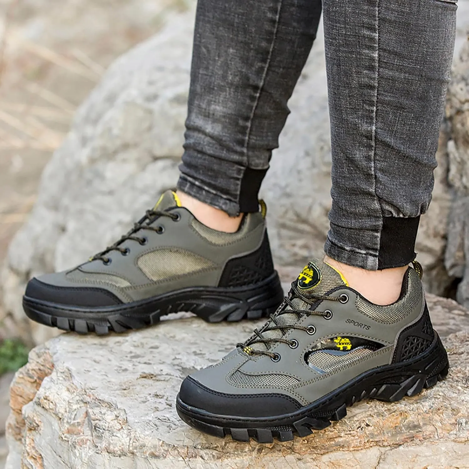Mens Walking Shoes Men's Fashion Sneakers Slip on Shoe for Men Shoe for Men Running Trail Breathable Sneaker