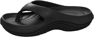 Mmoneyake Arch Support Flip Flops for Men & Women Comfortable Walking Thong Sandals Plantar Fasciitis Orthopedic Sandals Arch Support Recovery Flip Flops Pillow Soft Summer Beach Shoes Cloud Slides