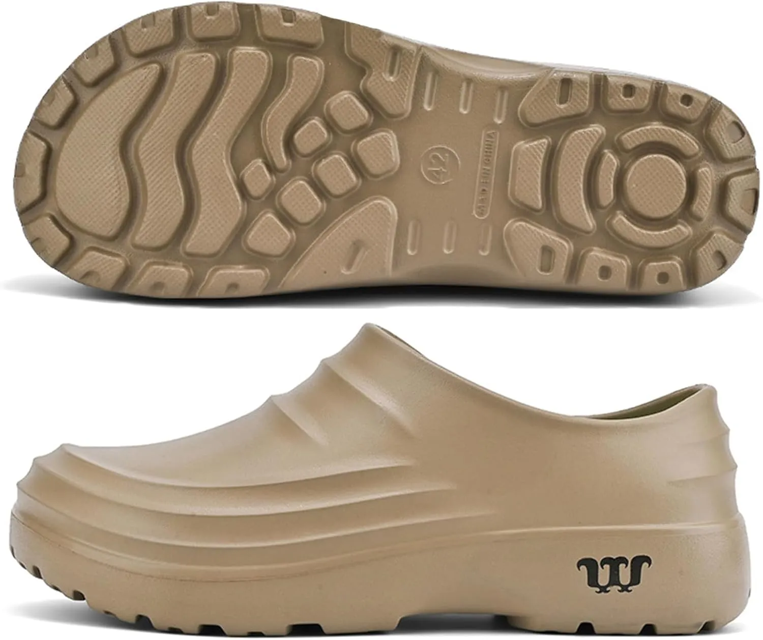Mmoneyake Armadillo Clogs for Women Men Chef Shoes Wide Waterproof Nursing Shoe Comfortable Non Slip Nurse Work Shoes Ideal for Healthcare Kitchen Food Service Garden Unisex Slip-Resistant Work Shoe