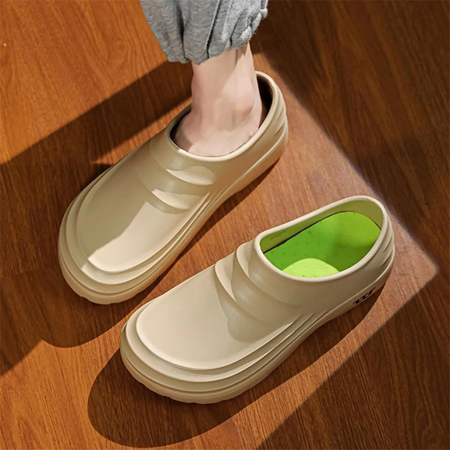 Mmoneyake Armadillo Clogs for Women Men Chef Shoes Wide Waterproof Nursing Shoe Comfortable Non Slip Nurse Work Shoes Ideal for Healthcare Kitchen Food Service Garden Unisex Slip-Resistant Work Shoe