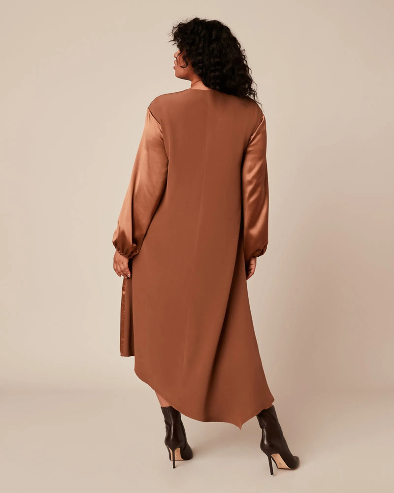 Naia Dress in Bronze | Bronze
